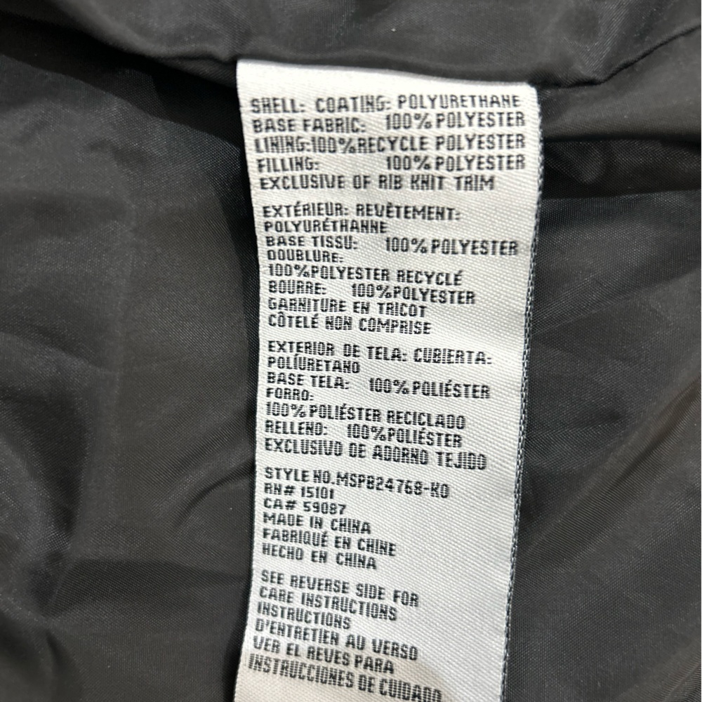 Modern Supply by Sanctuary Black Hooded Puffer Coat Jacket Women’s Size XL NWT - Picture 9 of 10
